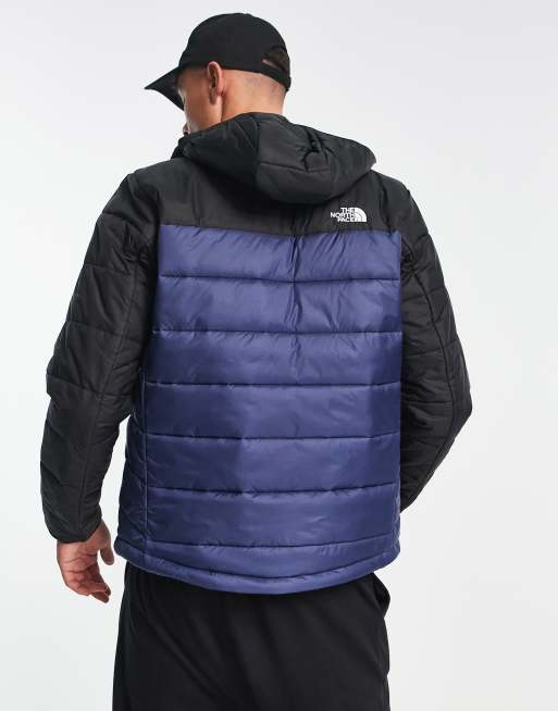 Grey and blue outlet north face jacket