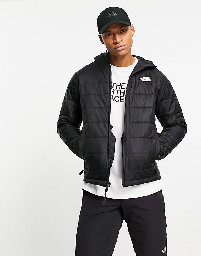 The North Face - synthetic puffer jacket in black exclusive at asos
