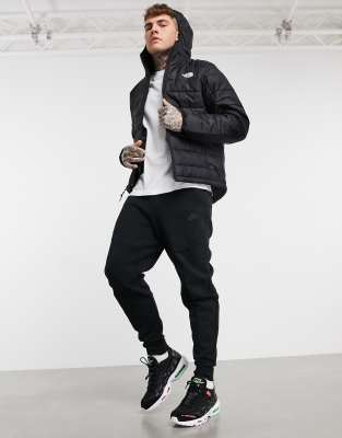 black north face puffer jacket asos