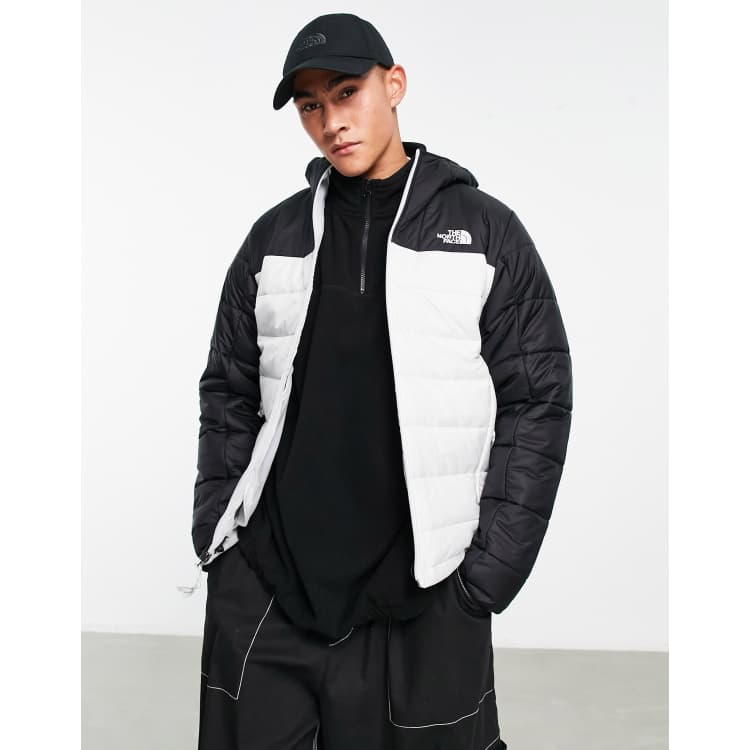 All white clearance north face jacket