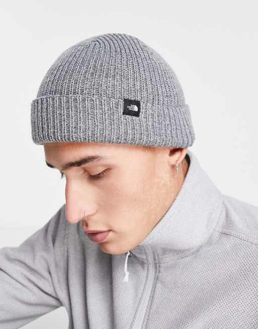 The North Face – Szara czapka beanie typu fisherman, 2 z 4