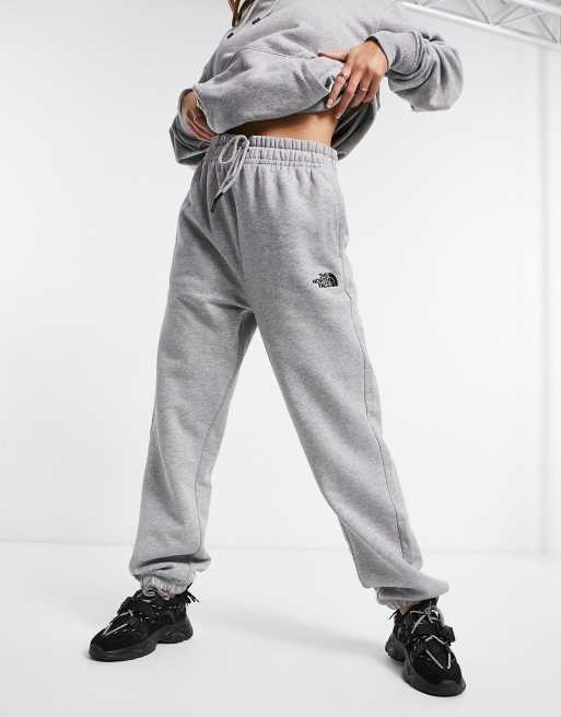 The North Face – Szare joggersy oversize
