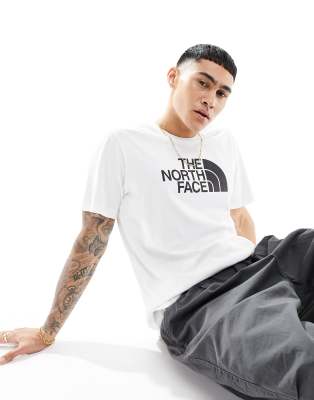 The North Face completo bambino T-shirt e shorts bianco nero main image 1