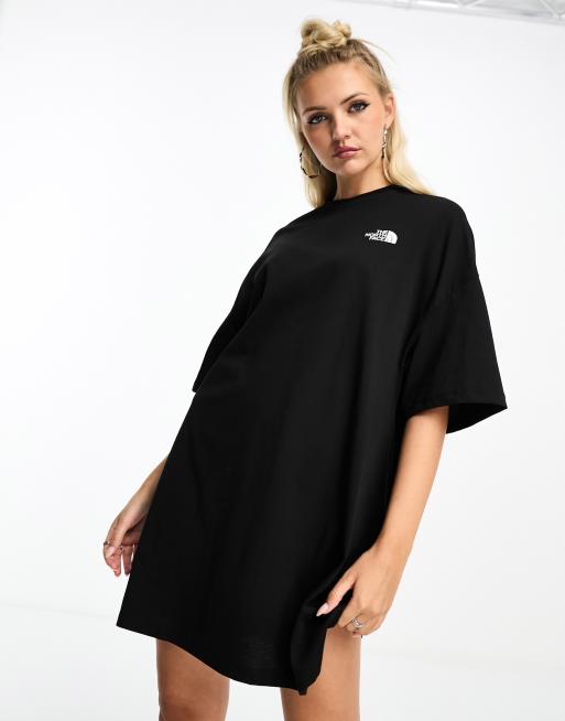 Asos black clearance t shirt dress