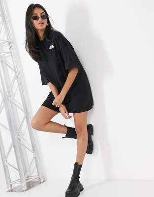 black t shirt dress asos