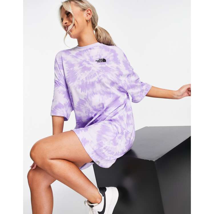 Oversized tie dye t hotsell shirt dress