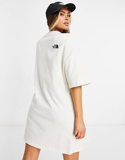 Women The North Face t-shirt dress in white Exclusive at  