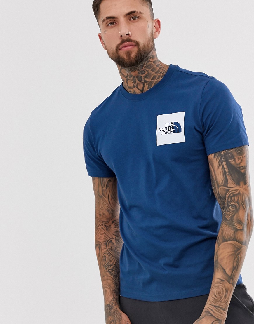 The North Face - T-shirt fine blu
