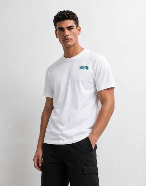 The North Face T-shirt grafica Retro Trail bianca, 10 di 10