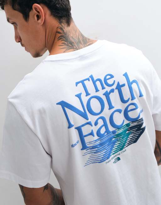 The North Face T-shirt grafica Retro Trail bianca, 2 di 10