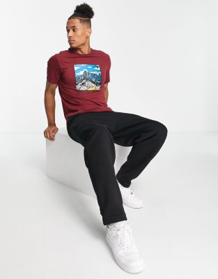 north face slim fit t shirt