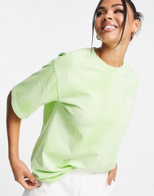 The North Face t-shirt in green tie-dye  - MGREEN