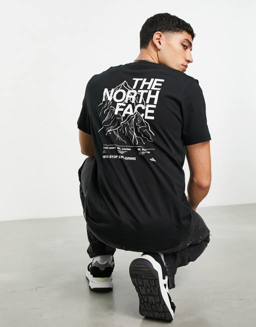 Asos north face t shirt online