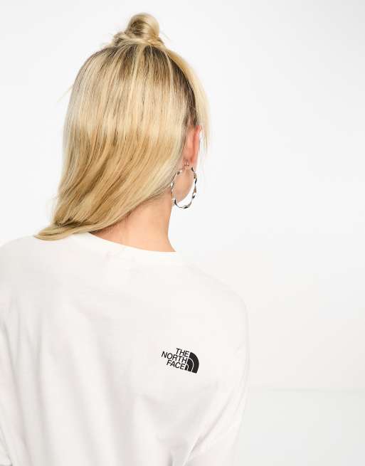 The North Face - T-shirt-kjole i hvid kun hos ASOS, 4 af 4