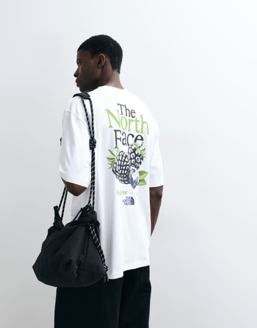 The North Face t-shirt oversize blanc pour randonnée itinérante, 5 de 5