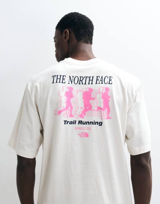 The North Face t-shirt oversize Digital Runner blanc, 3 de 5