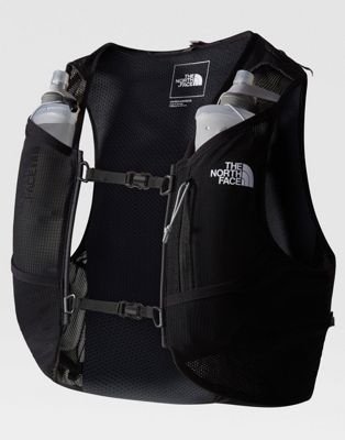 The North Face T2 run vest in tnf black-tnf white
