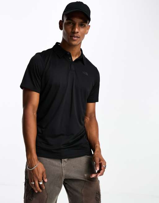 The North Face Tanken polo in black | ASOS