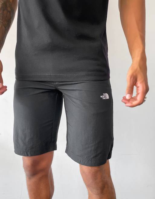 fee ballon Poging The North Face Tanken shorts in black | ASOS