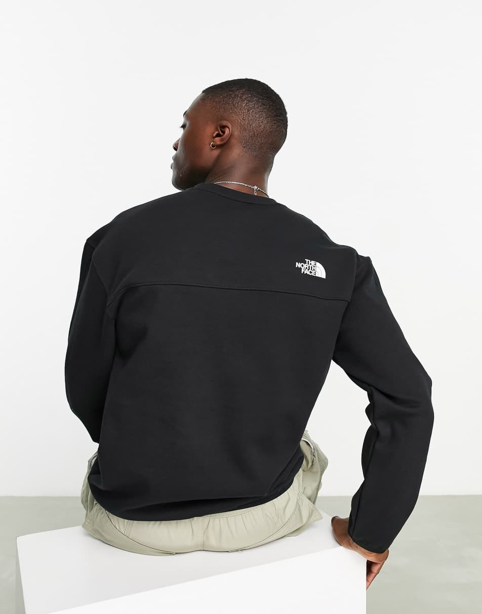 The North Face Tech crew neck sweat in black