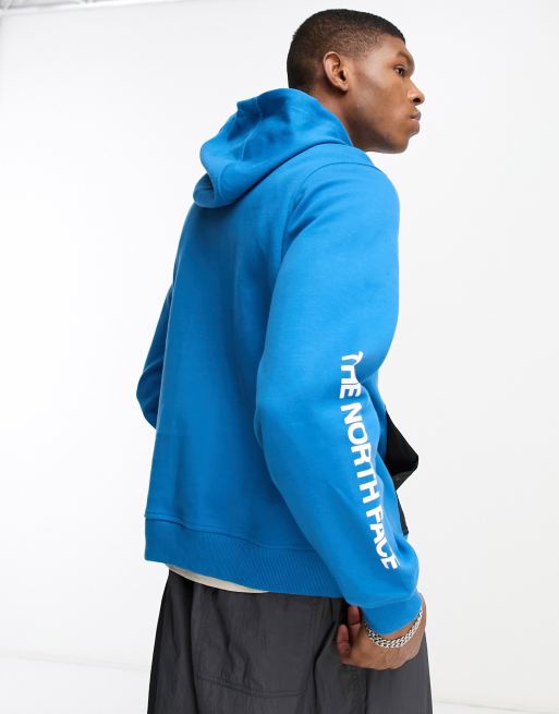 The North Face Tech Hoodie In Blue Asos