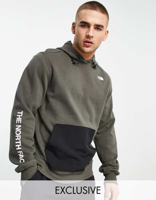 The North Face Tech hoodie in green Exclusive at ASOS