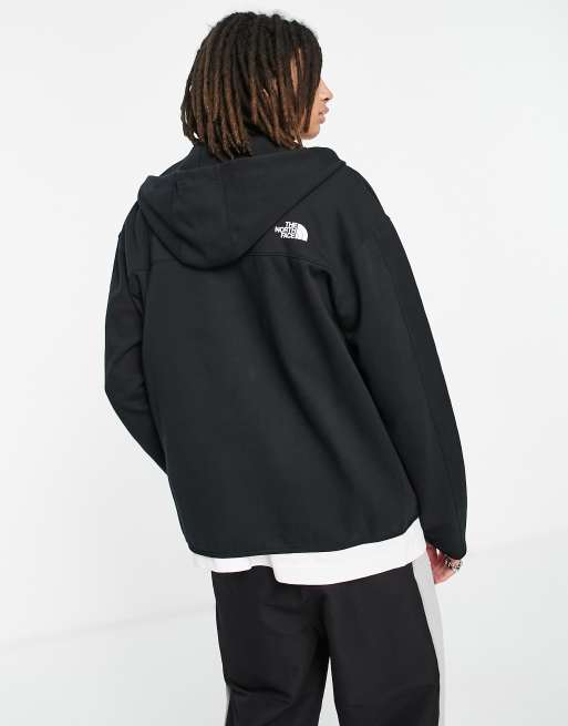 The North Face - Tech - Hoodie van fleece met rits in zwart, 2 van 4