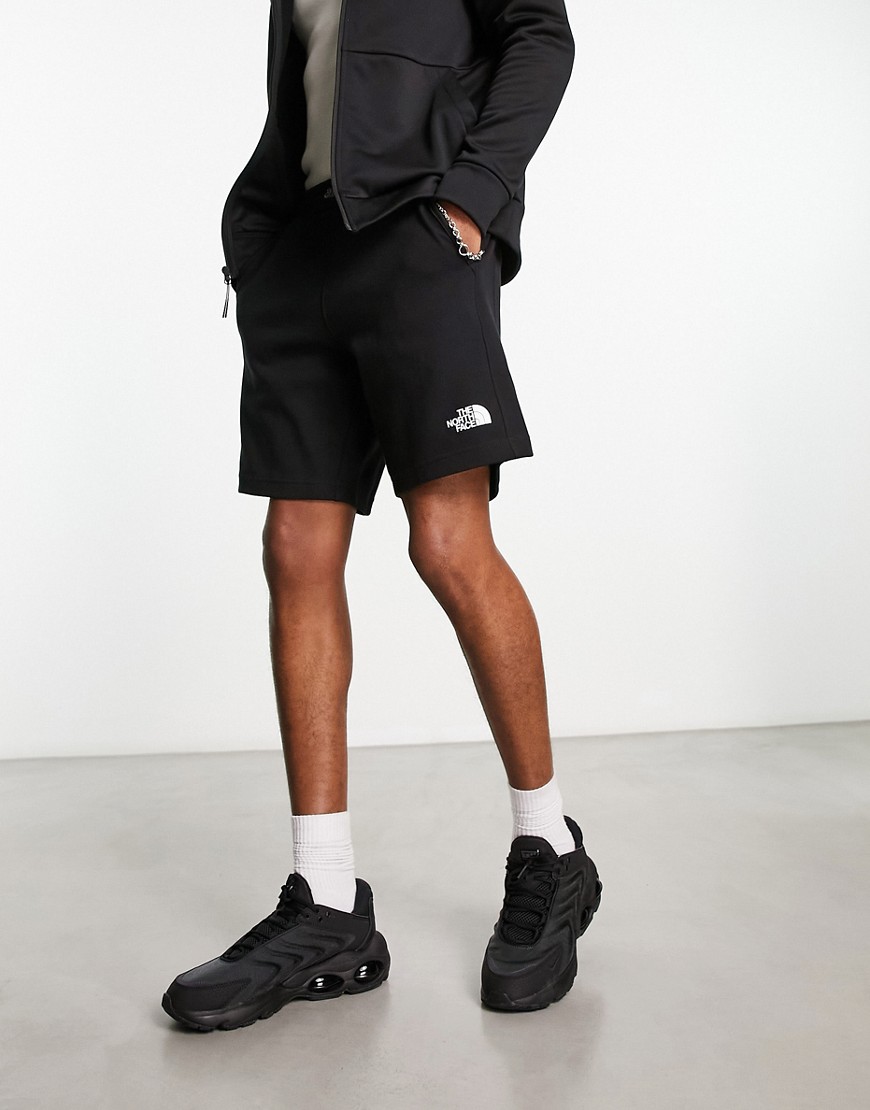 The North Face Tech jersey shorts in black