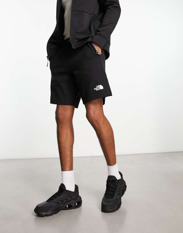 The North Face - tech jersey shorts in black