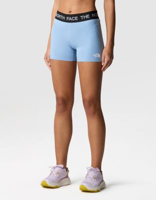 The North Face - Tech - Knappe Legging-Shorts in Stahlblau