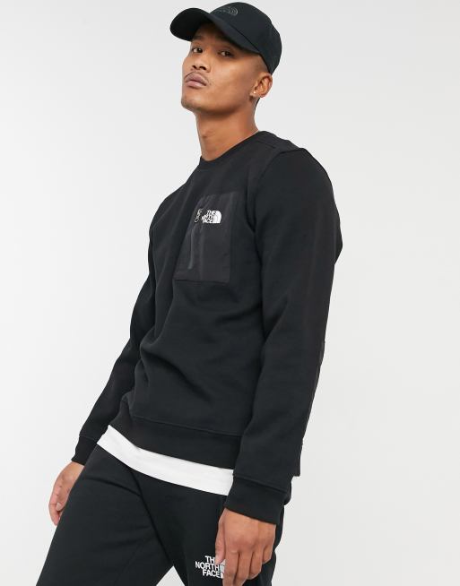 The north face sweatshirt sales black