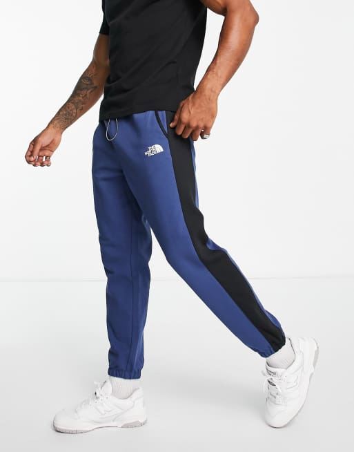 Mens blue clearance north face tracksuit