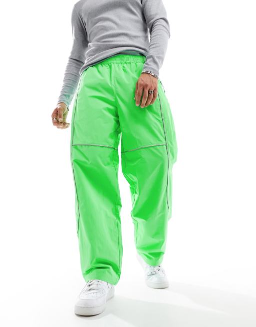 Reflective best sale joggers men