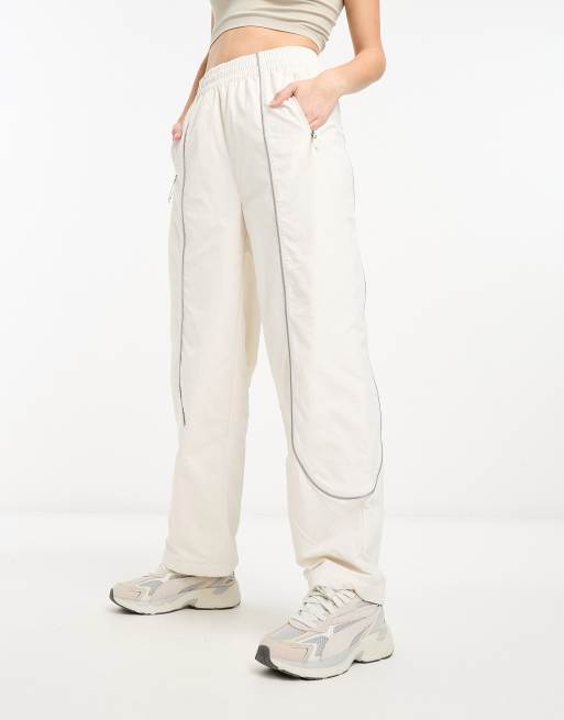 Reflective track pants store womens