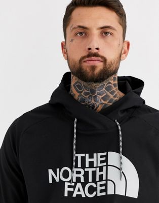 THE NORTH FACE TEKNO HOODIE TNF BLACK/WHITE 2023