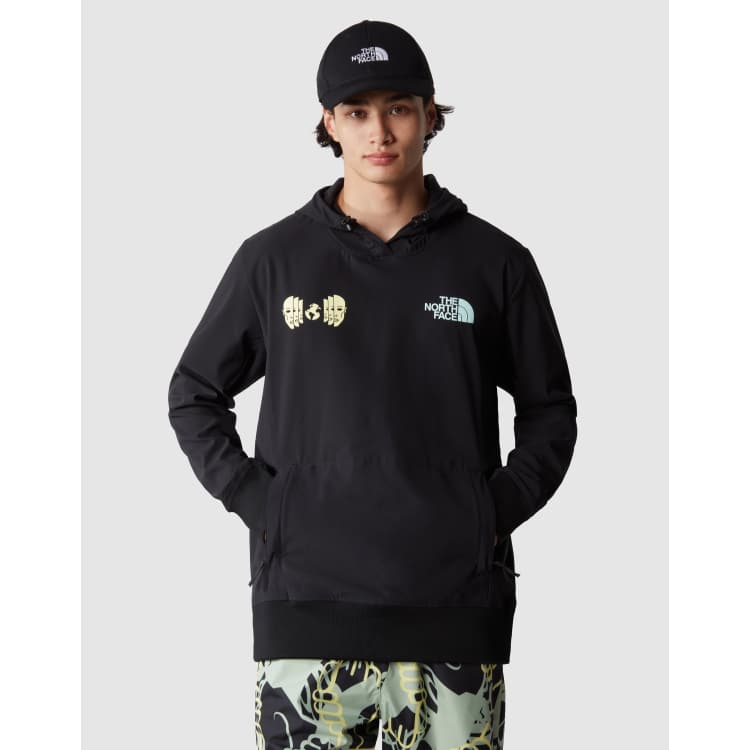 The North Face Tekno logo hoodie in black ASOS