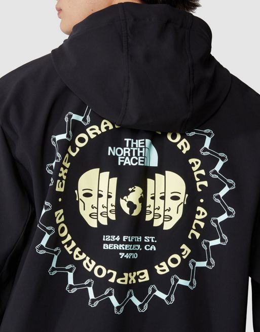 The North Face Tekno logo hoodie in black
