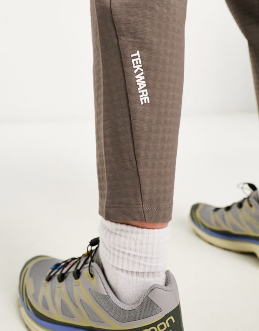 The North Face Tekware Grid pants in brown