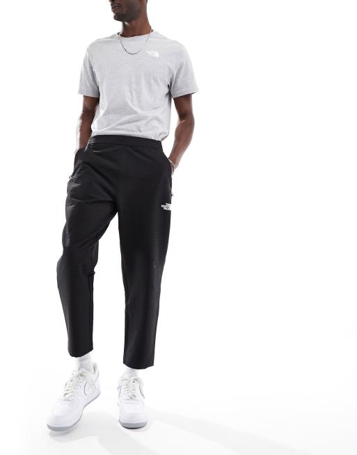 Black - Exist Boxed Logo Relaxed Fit Cotton Fleece Jogger