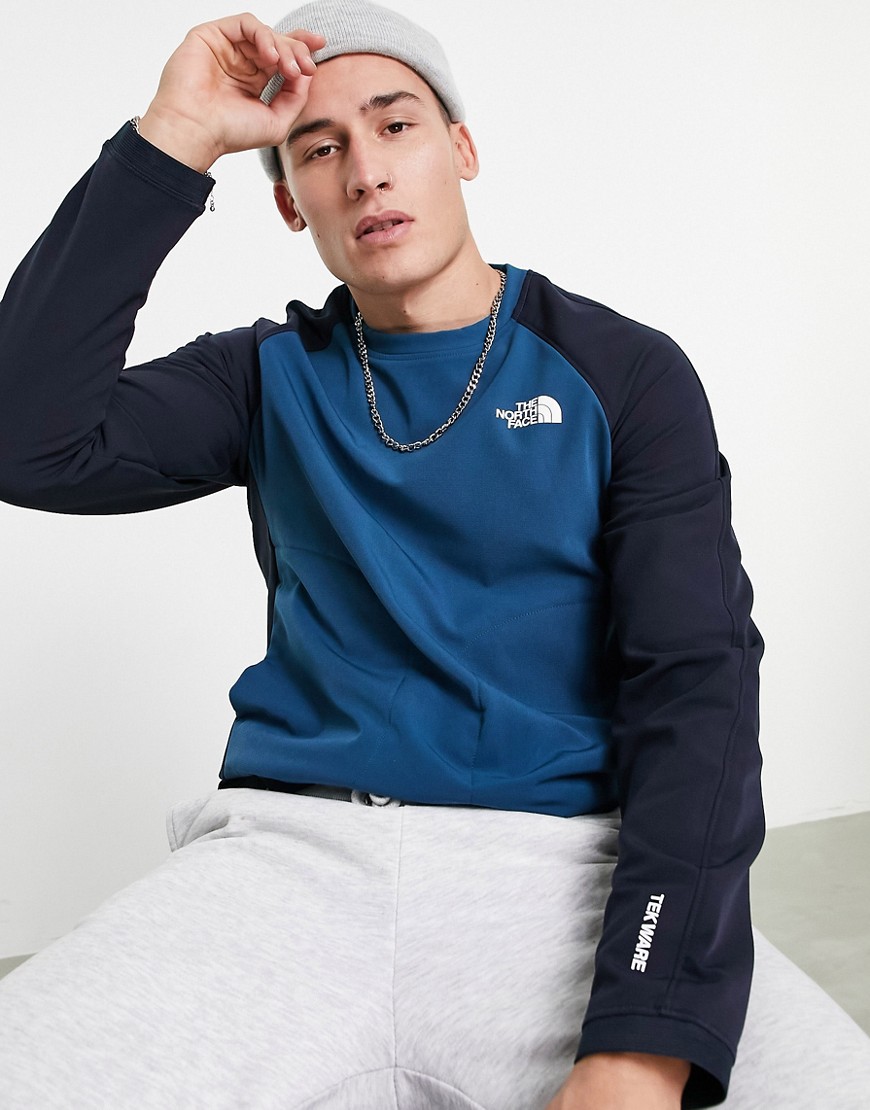 The North Face Tekware sweatshirt in blue-Blues