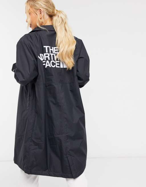 North face store trench coat