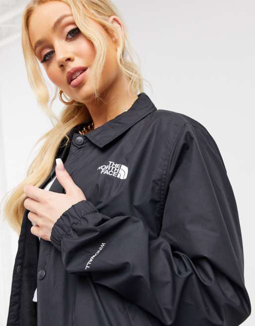 Women's the north face long coaches shop jacket