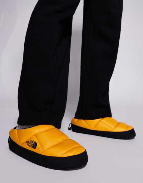 The North Face Tent insulated mules in yellow - view 1