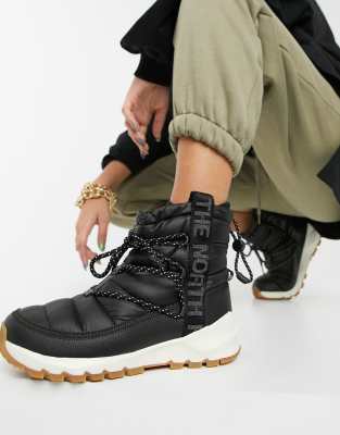 north face lace up boot