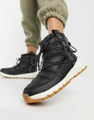 north face lace up boot