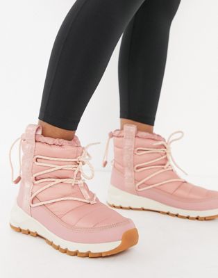 The North Face Thermoball boot in pink 