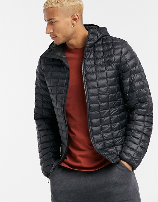 The North Face Thermoball eco hoodie jacket in black