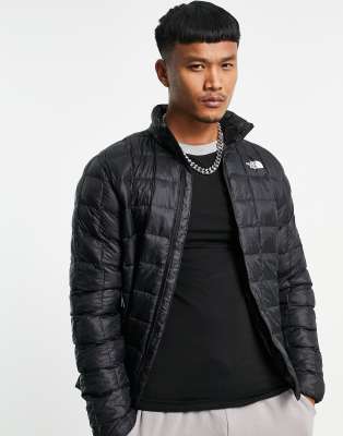 The North Face Black Thermoball Eco Packable Jacket In Black
