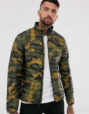 north face camo puffer