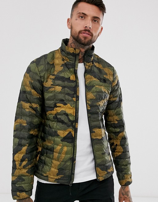 The North Face Thermoball eco jacket in camo | ASOS